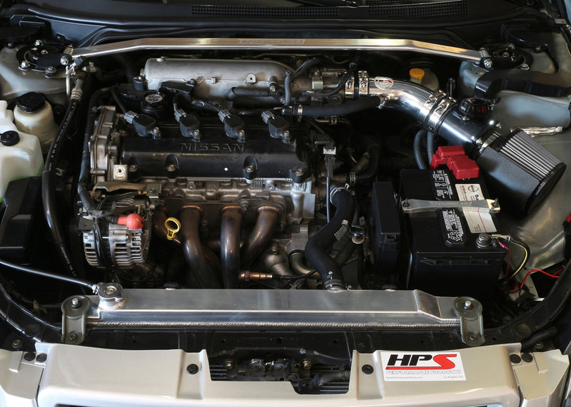 HPS Performance Air Intake - 2002-2006 Nissan Altima 2.5L 4Cyl - Polished (827-570P)