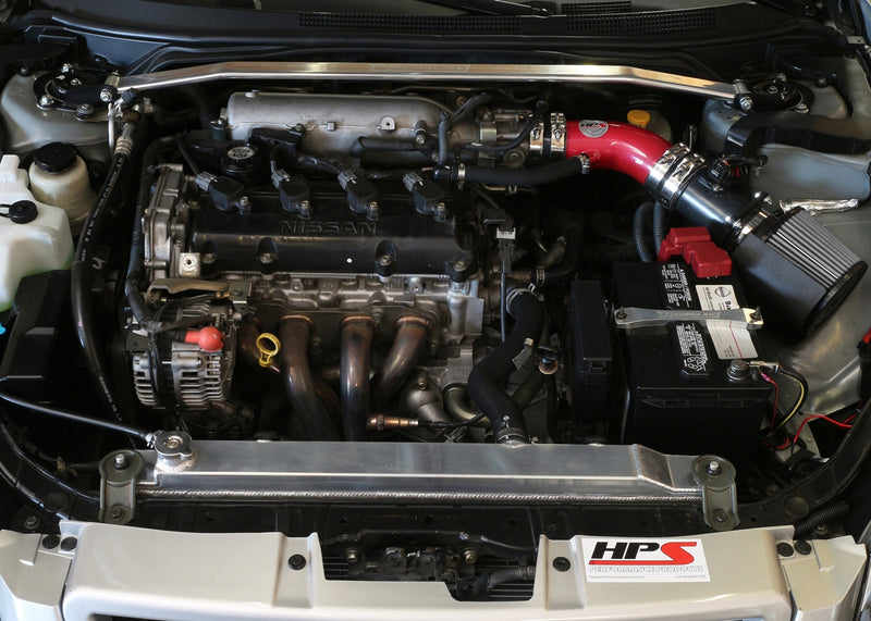 HPS Performance Air Intake - 2002-2006 Nissan Altima 2.5L 4Cyl - Red (827-570R)