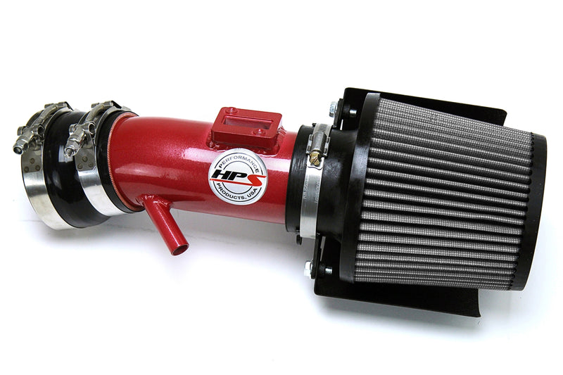 HPS Performance Air Intake - 2007-2012 Nissan Altima 3.5L V6 - Red (827-572R)