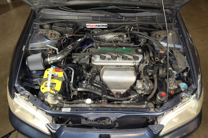 HPS Performance Air Intake - 1998-2002 Honda Accord 2.3L DX EX LX VP SE - Polished (827-579P)