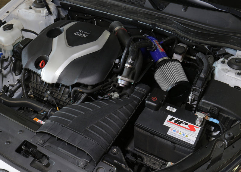 HPS Performance Air Intake - Blue (827-587BL)
