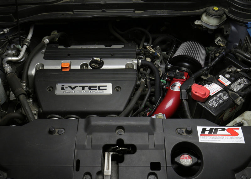 HPS Performance Air Intake - 2007-2009 Honda CR-V 2.4L - Blue (827-588BL)