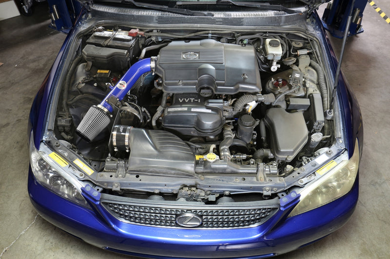 HPS Performance Air Intake - 2001-2005 Lexus IS300 3.0L - Blue (827-590BL)