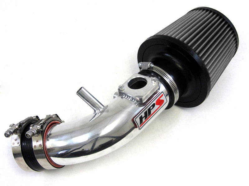 HPS Performance Air Intake - 2007-2013 Mazda Mazdaspeed 3 2.3L Turbo - Polished (827-601P)