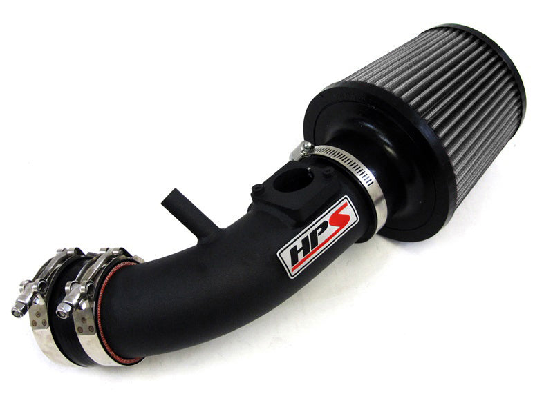 HPS Performance Air Intake - 2007-2013 Mazda Mazdaspeed 3 2.3L Turbo - Black (827-601WB)
