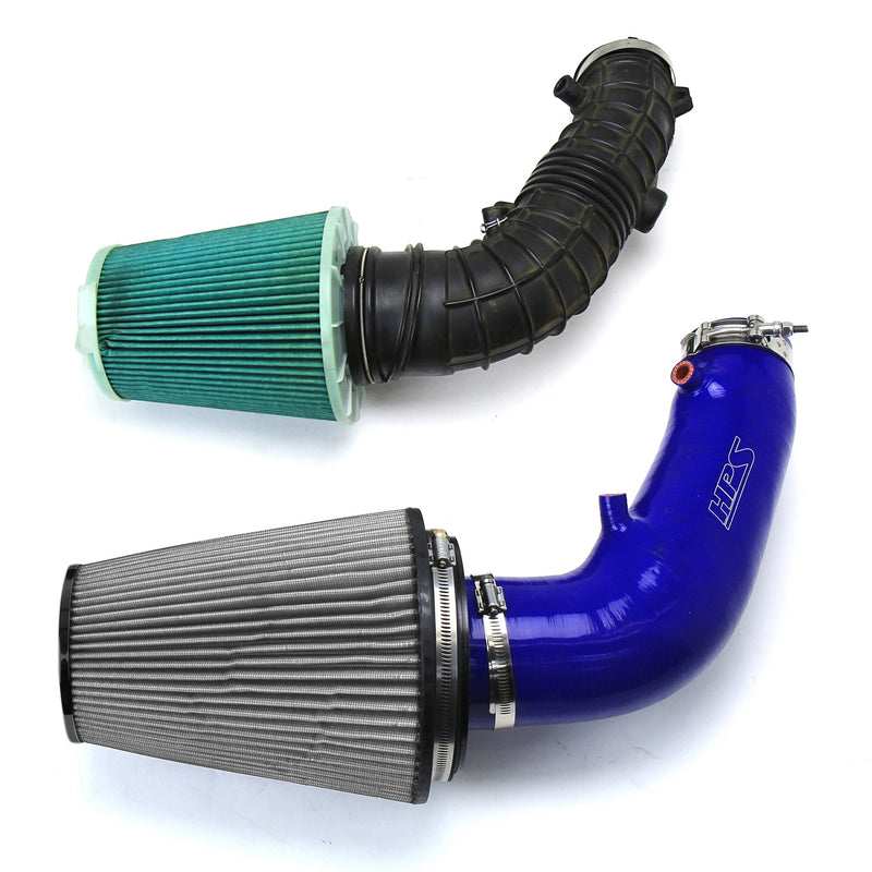 HPS Performance Air Intake - 2006-2009 Honda S2000 AP2 2.2L F22 drive-by-wire - Blue (827-610BL)