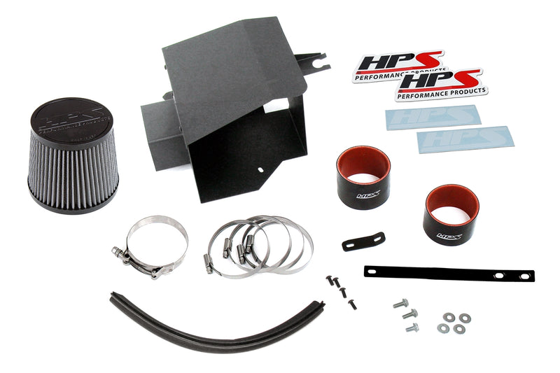 HPS Performance Air Intake - 2011-2013 BMW 335i 3.0L Turbo N55 - Polished (827-628P)