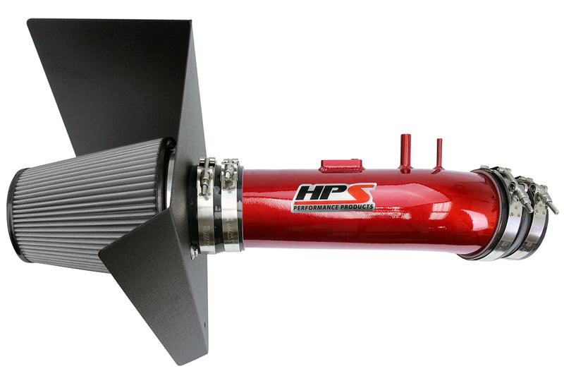 HPS Performance Air Intake - 2012-2019 Toyota Tundra 5.7L V8 - Red (827-630R)
