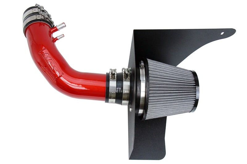 HPS Performance Air Intake - 2015-2017 Ford Mustang 3.7L V6 - Red (827-638R)
