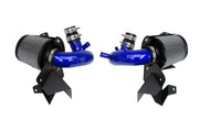 HPS Performance Air Intake - 2018-2023 Kia Stinger 3.3L V6 Twin Turbo - Blue (827-672BL)