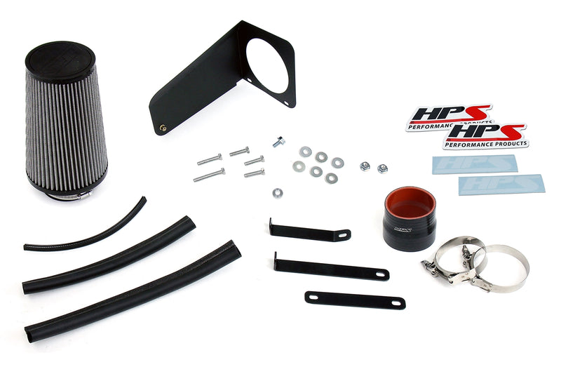 HPS Performance Air Intake - 2019-2021 Hyundai Veloster 1.6L Turbo - Red (827-678R)