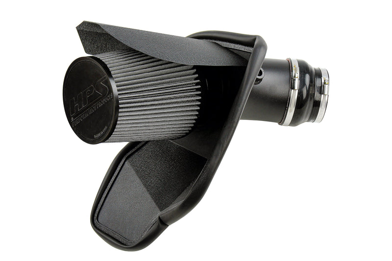 HPS Performance Air Intake - 2019-2023 Dodge Charger SRT Hellcat 6.2L V8 Supercharged - Black (827-681WB)