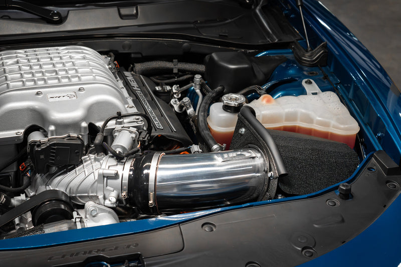 HPS Performance Air Intake - 2019-2023 Dodge Charger SRT Hellcat 6.2L V8 Supercharged - Polished (827-681P)