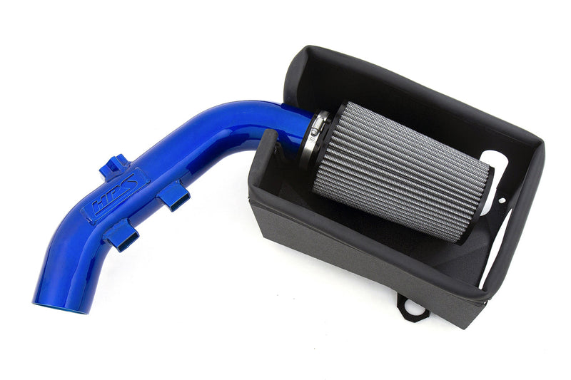HPS Performance Air Intake - 2012-2019 BMW 640i 3.0L Turbo N55 - Blue (827-698BL)