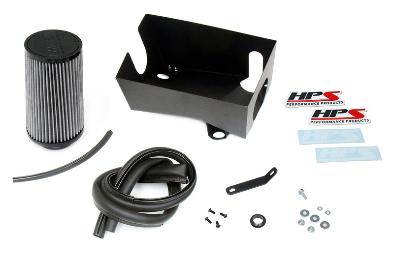 HPS Performance Air Intake - 2012-2019 BMW 640i 3.0L Turbo N55 - Red (827-698R)