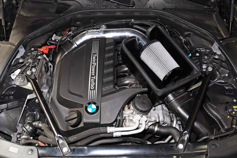 HPS Performance Air Intake - 2012-2019 BMW 640i 3.0L Turbo N55 - Red (827-698R)