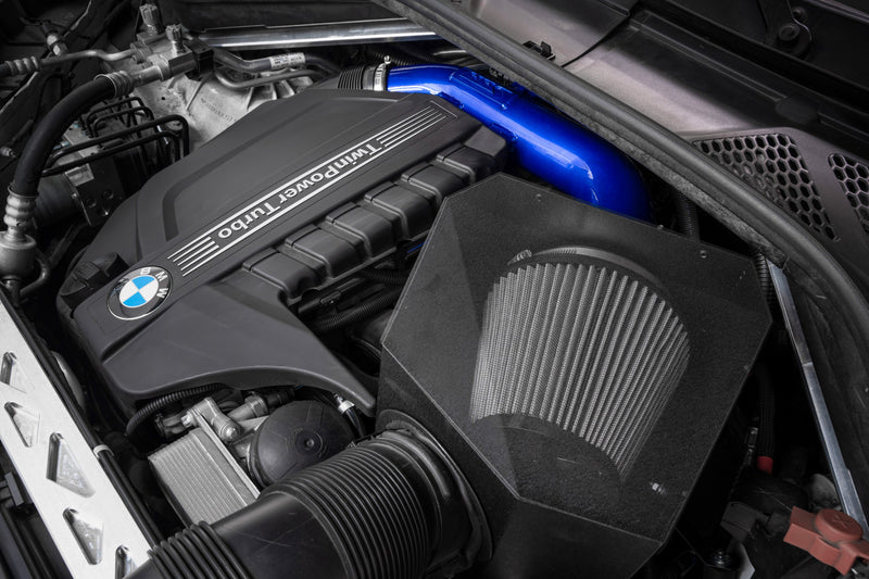 HPS Performance Air Intake - 2015-2019 BMW X6 3.0L Turbo - Blue (827-699BL)
