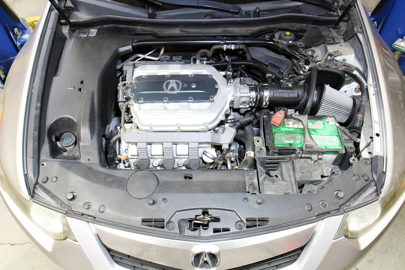 HPS Performance Air Intake - 2010-2014 Acura TSX 3.5L V6 - Black (827-701WB)