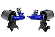 HPS Performance Air Intake - 2019-2024 Genesis G70 3.3L V6 Twin Turbo - Blue (827-703BL)