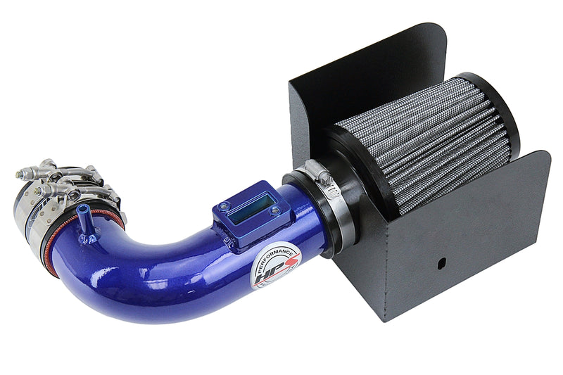 HPS Performance Air Intake - 2015-2020 Honda Fit 1.5L - Blue (827-704BL)
