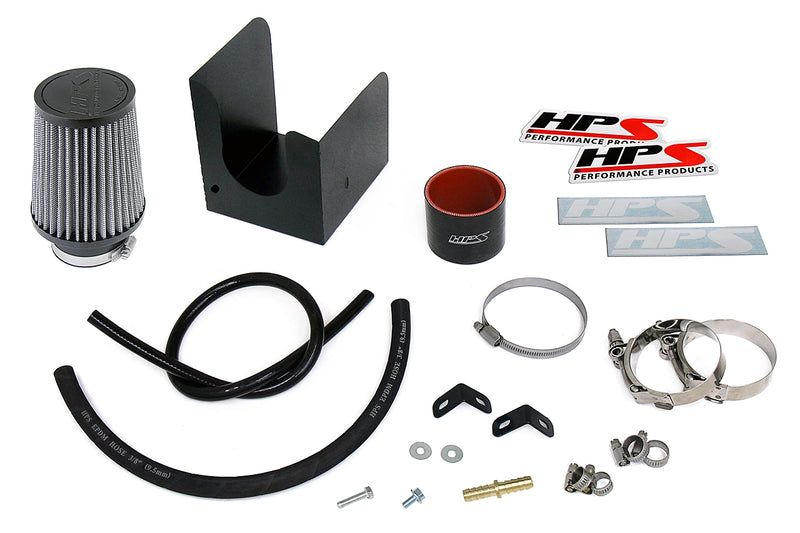 HPS Performance Air Intake - 2015-2020 Honda Fit 1.5L - Red (827-704R)
