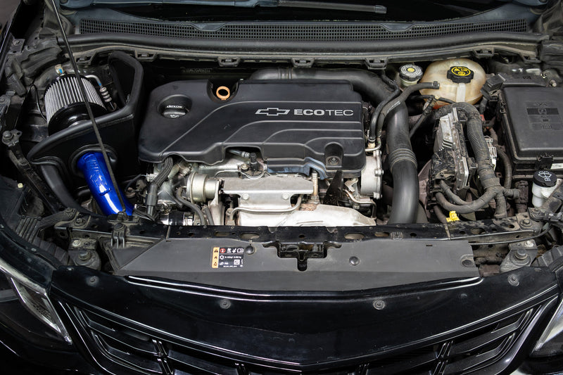 HPS Performance Air Intake - 2016-2019 Chevrolet Cruze 1.4L Turbo (Excludes 2016 Cruze Limited) - Blue (827-709BL)