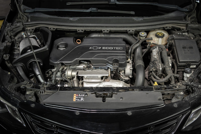 HPS Performance Air Intake - 2016-2019 Chevrolet Cruze 1.4L Turbo (Excludes 2016 Cruze Limited) - Black (827-709WB)