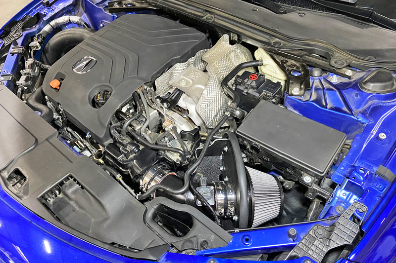 HPS Performance Air Intake - 2021-2025 Acura TLX Type S 3.0L Turbo - Blue (827-717BL)