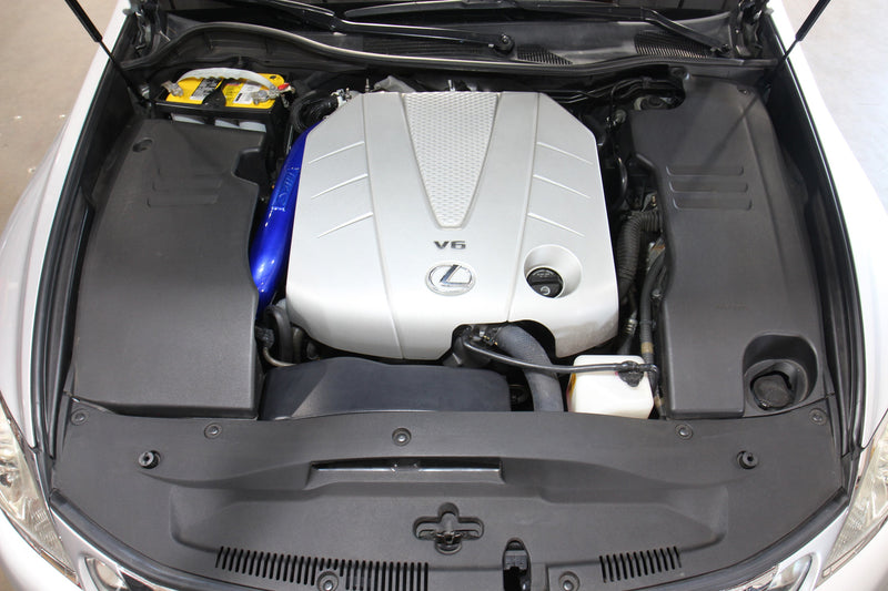 HPS Performance Air Intake - 2007-2011 Lexus GS350 3.5L V6 - Polished (827-720P)
