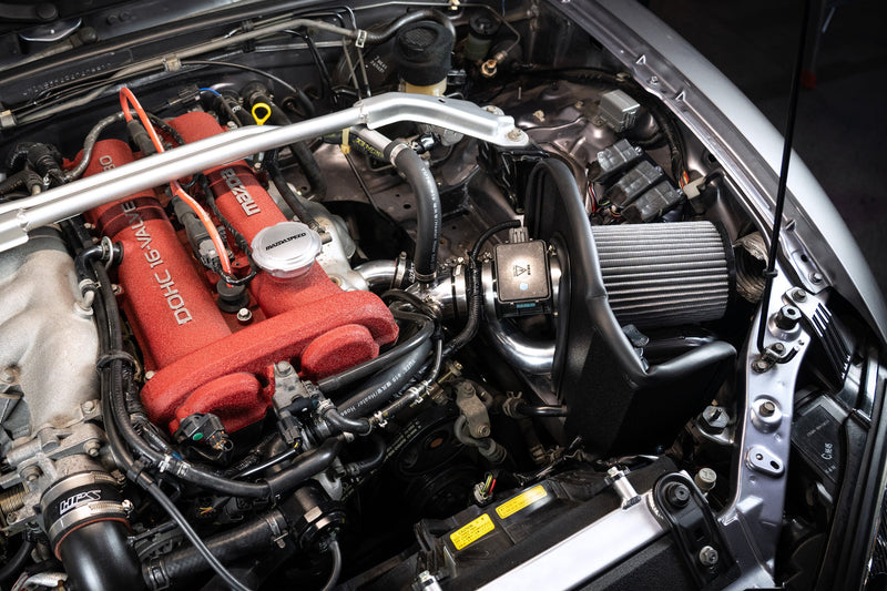 HPS Performance Air Intake - 2004-2005 Mazda Mazdaspeed Miata 1.8L Turbo - Polished (827-733P)