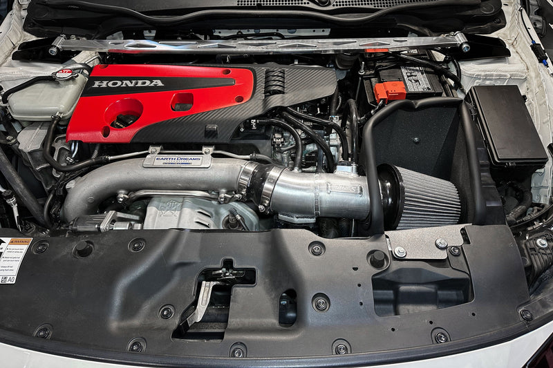 HPS Performance Air Intake - 2017-2021 Honda Civic Type R 2.0L Turbo - Black (827-736WB)