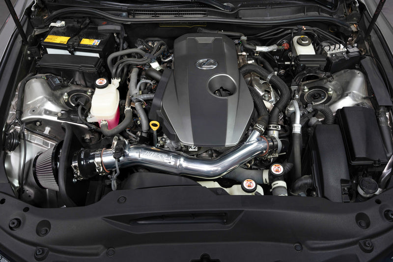 HPS Performance Air Intake - 2021-2025 Lexus IS300 2.0L Turbo - Polished (827-777P)