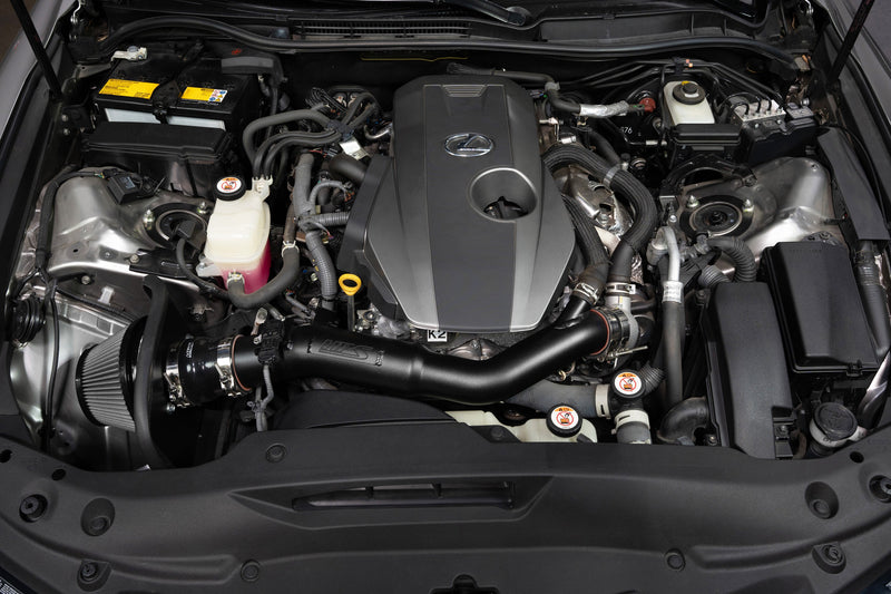 HPS Performance Air Intake - 2021-2025 Lexus IS300 2.0L Turbo - Black (827-777WB)