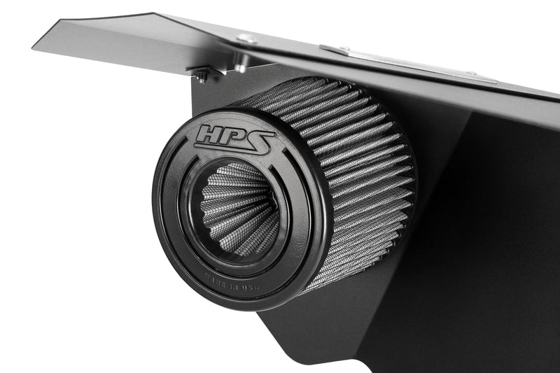 HPS Performance Air Intake - 2024-2025 Toyota Tacoma 2.4L Turbo - Black (827-779WB)