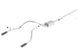 Borla 14 Silv/Sierra C/B Exh ATAK 1500 5.3L V8 AT/MT 2&4WD Ext Cab (78.7) WB - Black Chrome