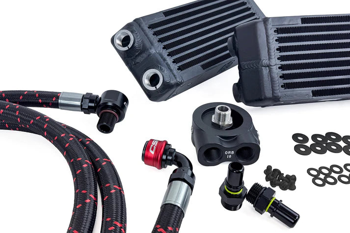 CSF 2023+ Honda Civic Type R FL5 High-Performance Dual Engine Oil Cooler Kit