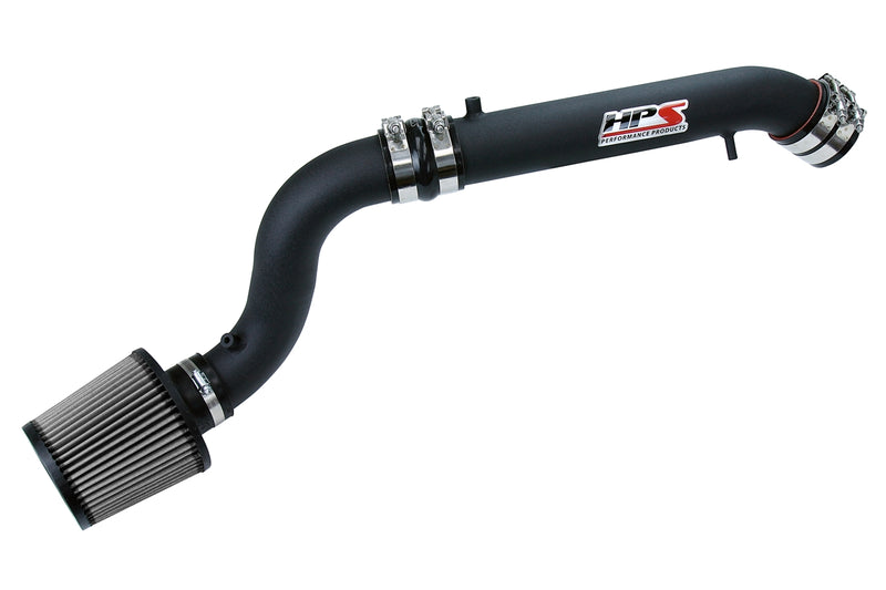 HPS Performance Air Intake - 1992-1995 Honda Civic SOHC D Series / DOHC B Series - Black (837-110WB)