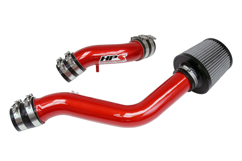 HPS Performance Air Intake - 2004-2008 Hyundai Tiburon 2.0L with MAF Sensor - Red (837-142R)