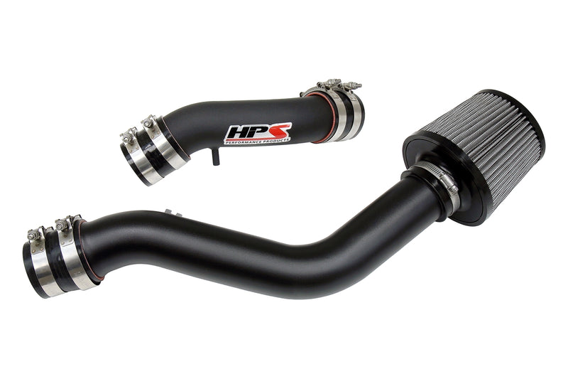 HPS Performance Air Intake - 2004-2008 Hyundai Tiburon 2.0L with MAF Sensor - Black (837-142WB)