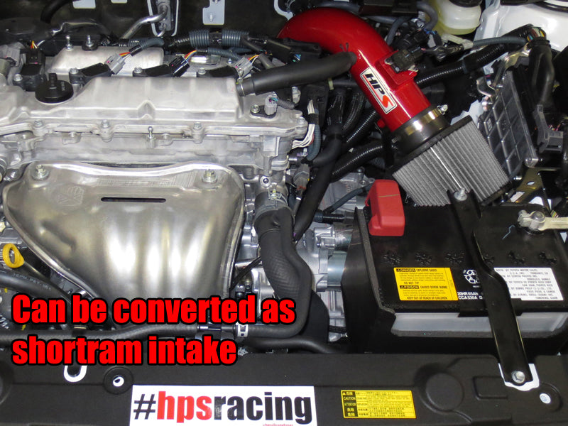 HPS Performance Air Intake - 2011-2016 Scion tC 2.5L - Red (837-508R)