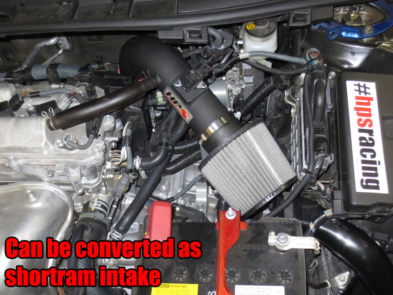 HPS Performance Air Intake - 2011-2016 Scion tC 2.5L - Black (837-508WB)