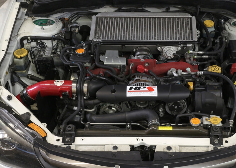 HPS Performance Air Intake - Red (837-566R)