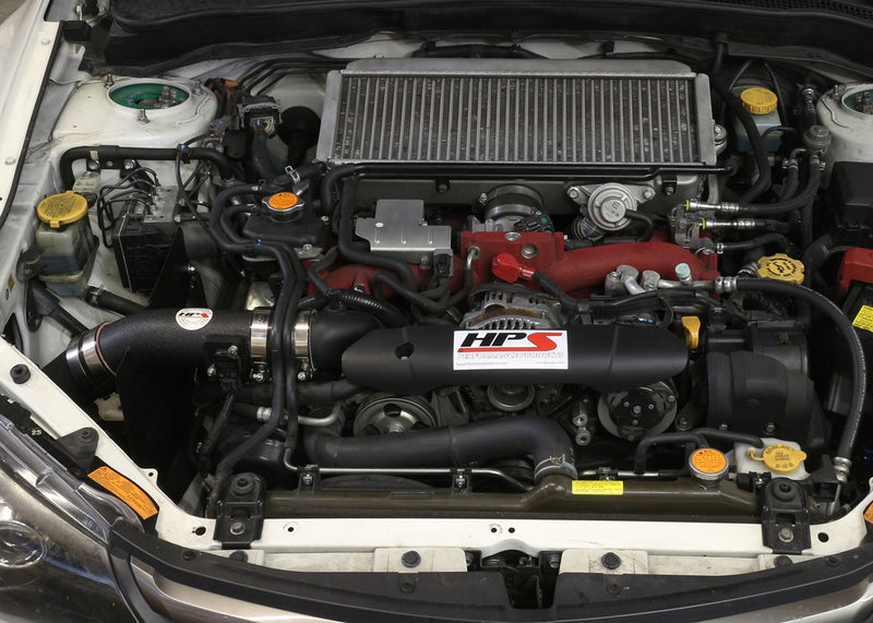 HPS Performance Air Intake - Black (837-566WB)