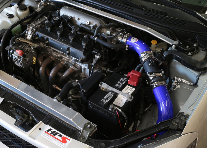 HPS Performance Air Intake - 2002-2006 Nissan Altima 2.5L 4Cyl - Blue (837-570BL)