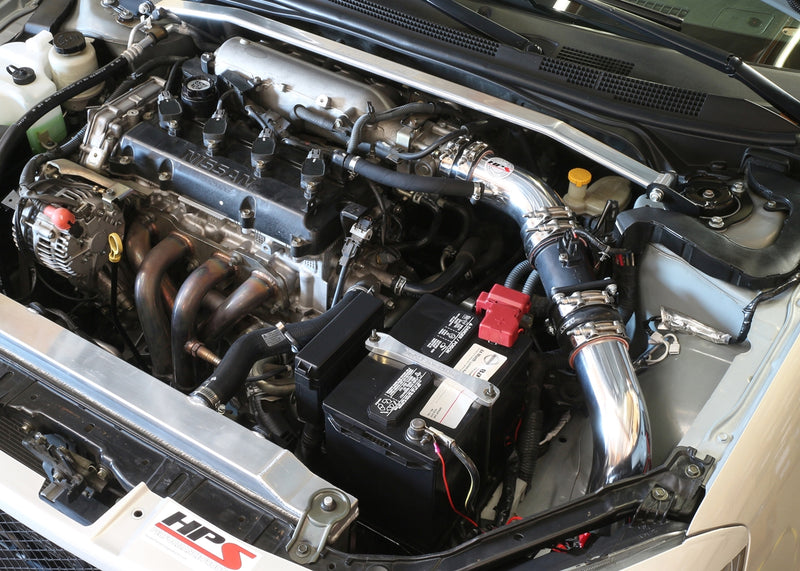 HPS Performance Air Intake - 2002-2006 Nissan Altima 2.5L 4Cyl - Polished (837-570P)