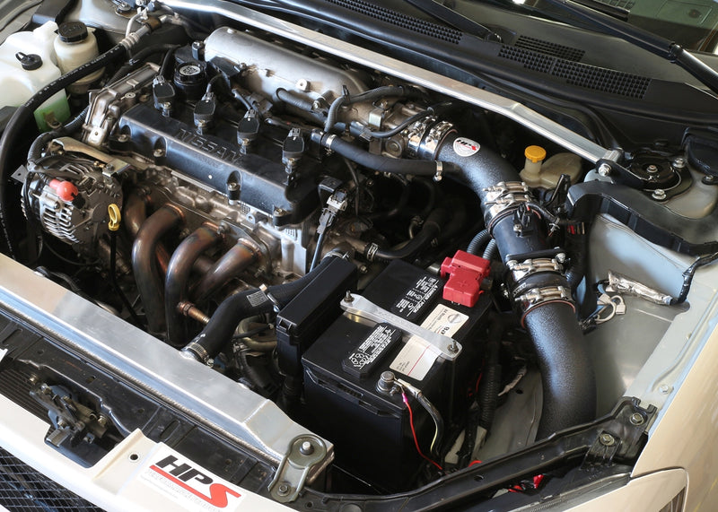 HPS Performance Air Intake - 2002-2006 Nissan Altima 2.5L 4Cyl - Black (837-570WB)