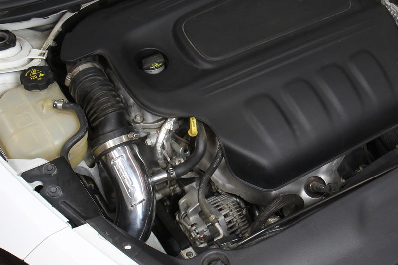 HPS Performance Air Intake - 2013-2016 Dodge Dart 2.4L Non Turbo - Polished (837-571P)