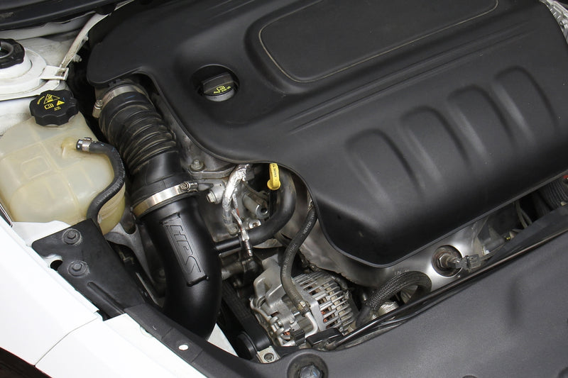 HPS Performance Air Intake - 2013-2016 Dodge Dart 2.4L Non Turbo - Black (837-571WB)