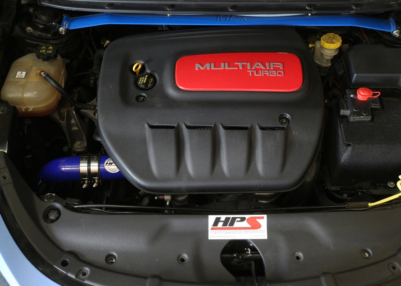 HPS Performance Air Intake - 2013-2014 Dodge Dart 1.4L Turbo - Blue (837-576BL)