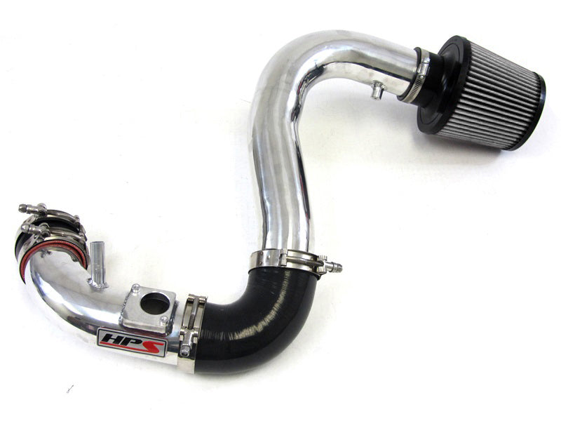 HPS Performance Air Intake - 2007-2013 Mazda Mazdaspeed 3 2.3L Turbo - Polished (837-601P)